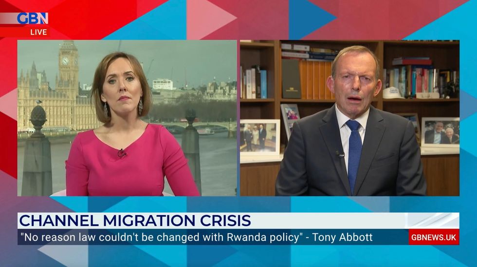 Tony Abbott joined Camilla Tominey on GB News