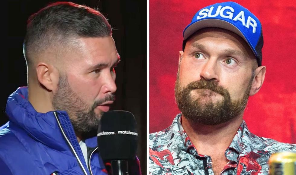 Tony Bellew and Tyson Fury