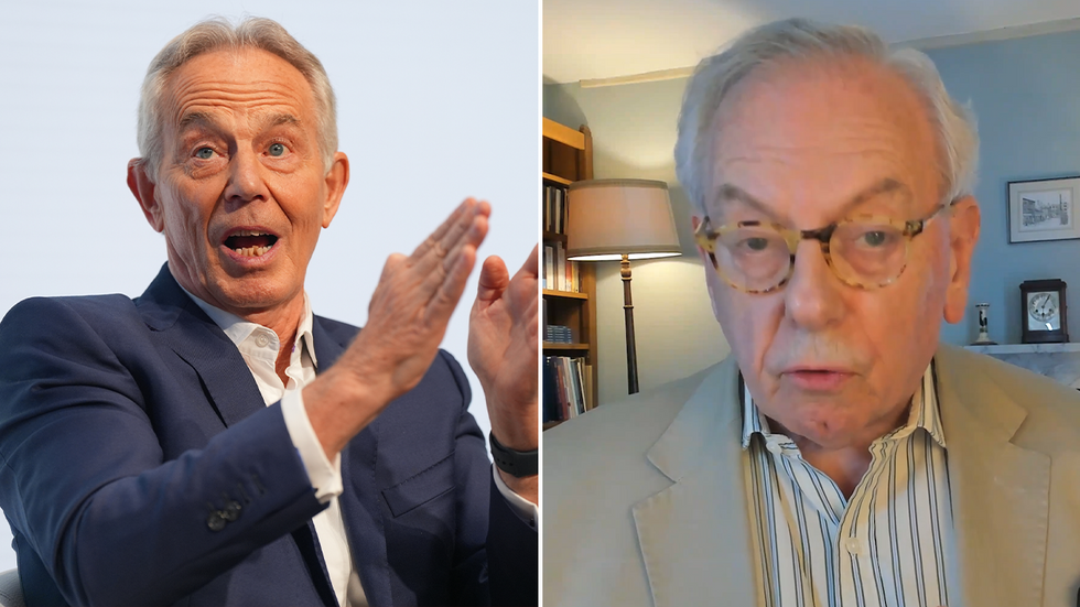 Tony Blair and David Starkey