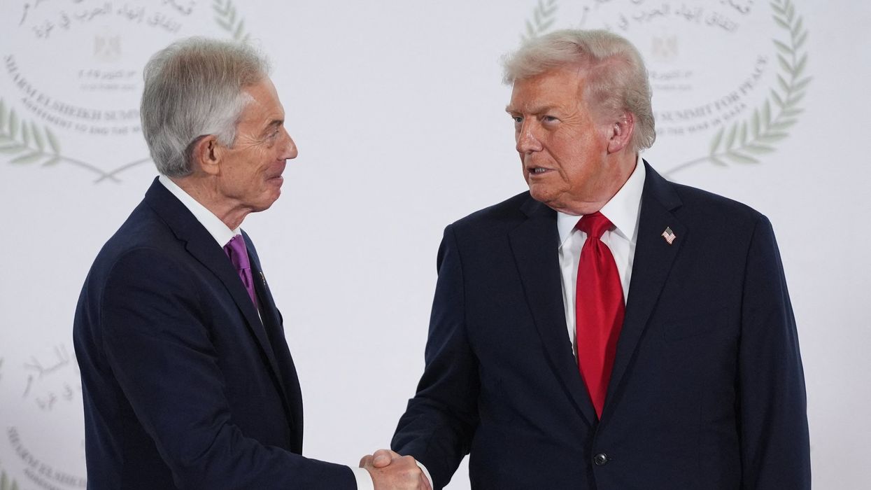 Tony Blair and Donald Trump