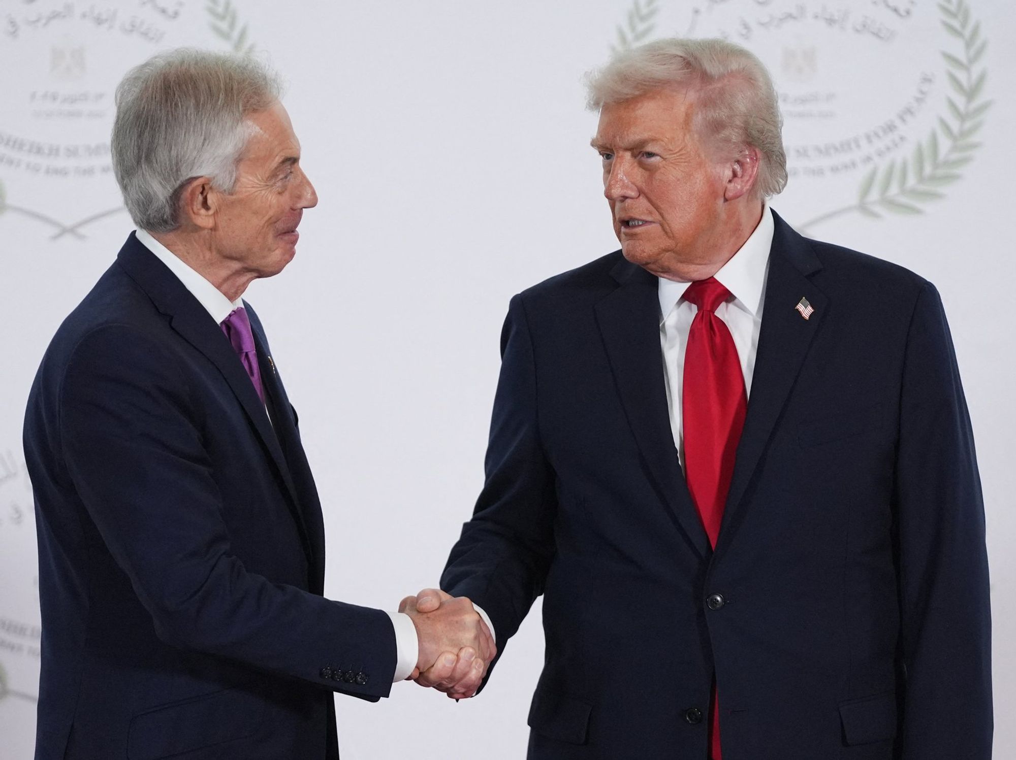 Tony Blair and Donald Trump