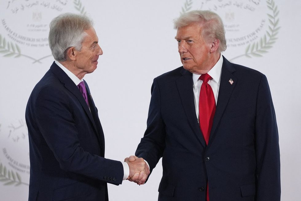 Tony Blair and Donald Trump