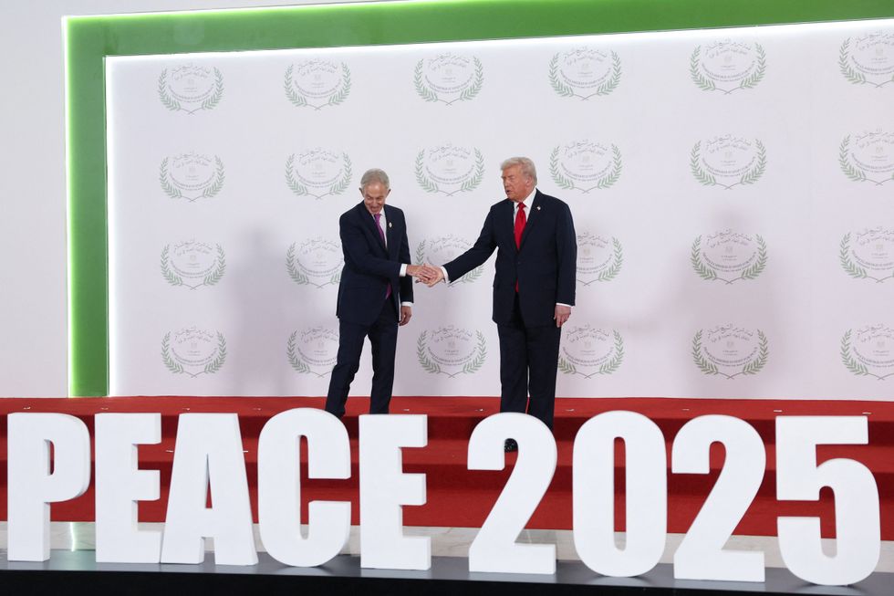 Tony Blair and Donald Trump