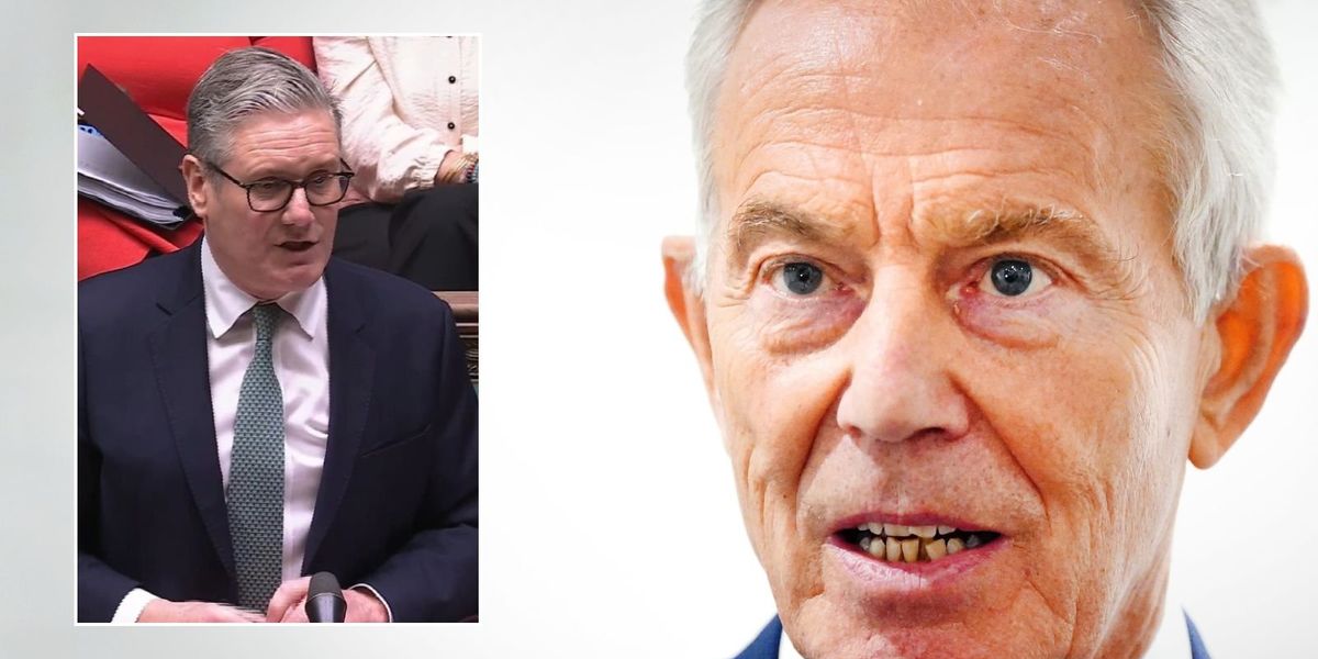 Tony Blair think tank urges Keir Starmer to axe 38% windfall tax as ‘UK in the wrong direction’ Tony Blair think tank urges Keir Starmer to axe 38% windfall tax as ‘UK in the wrong direction’