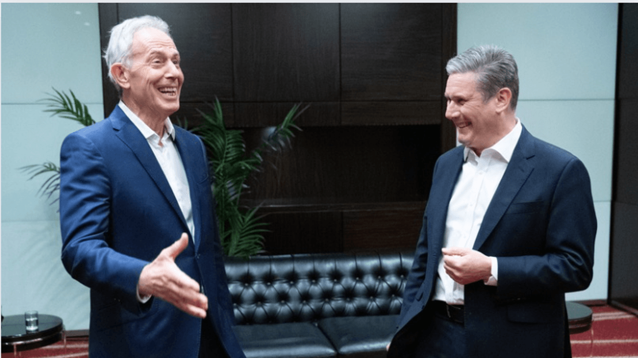Tony Blair and Keir Starmer