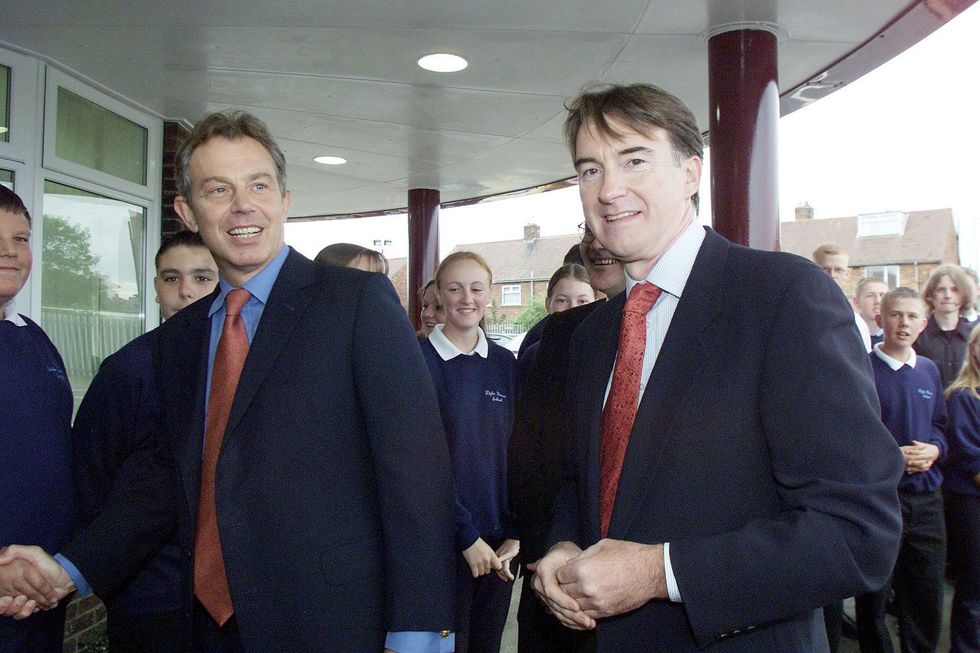 Tony Blair, Peter Mandelson