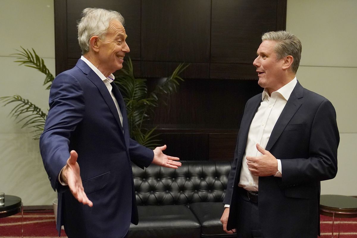 Tony Blair meeting with Starmer 'frequently' as he issues advice to Labour leader