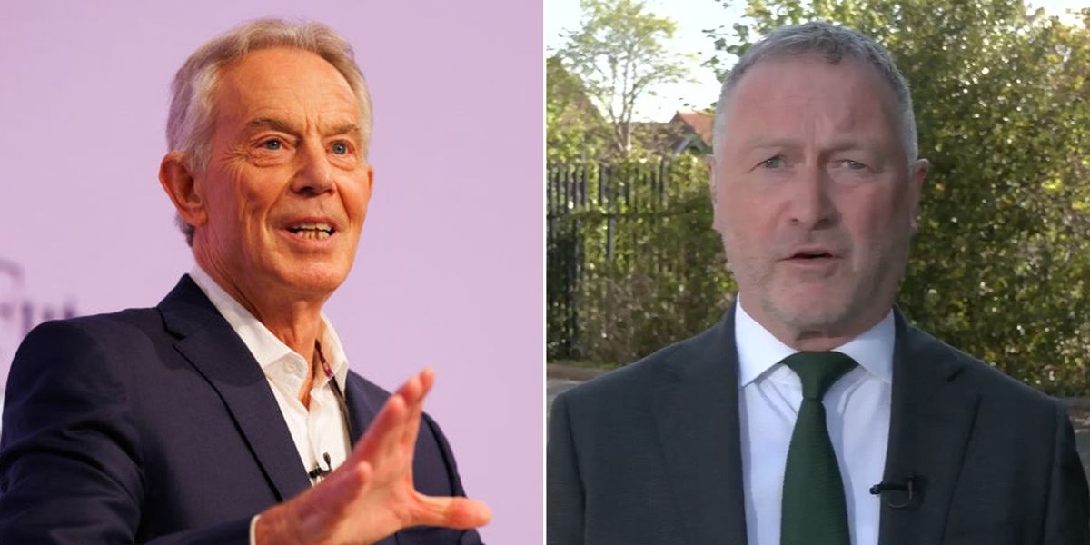 NextImg:Tony Blair's war on 'doomed' net zero welcomed by Steve Reed as top Labour minister admits remarks are 'helpful'
