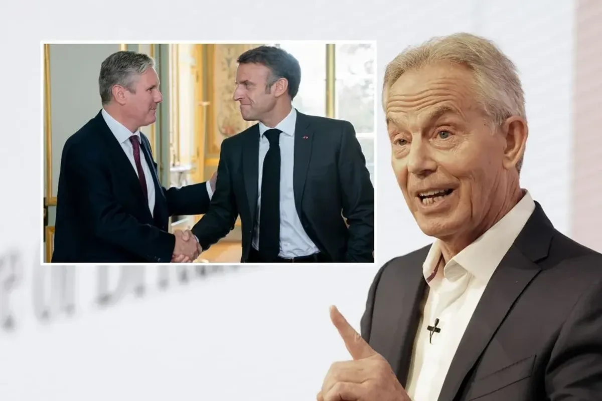 Tony Blair set up meeting between Starmer and Macron as part of secret
