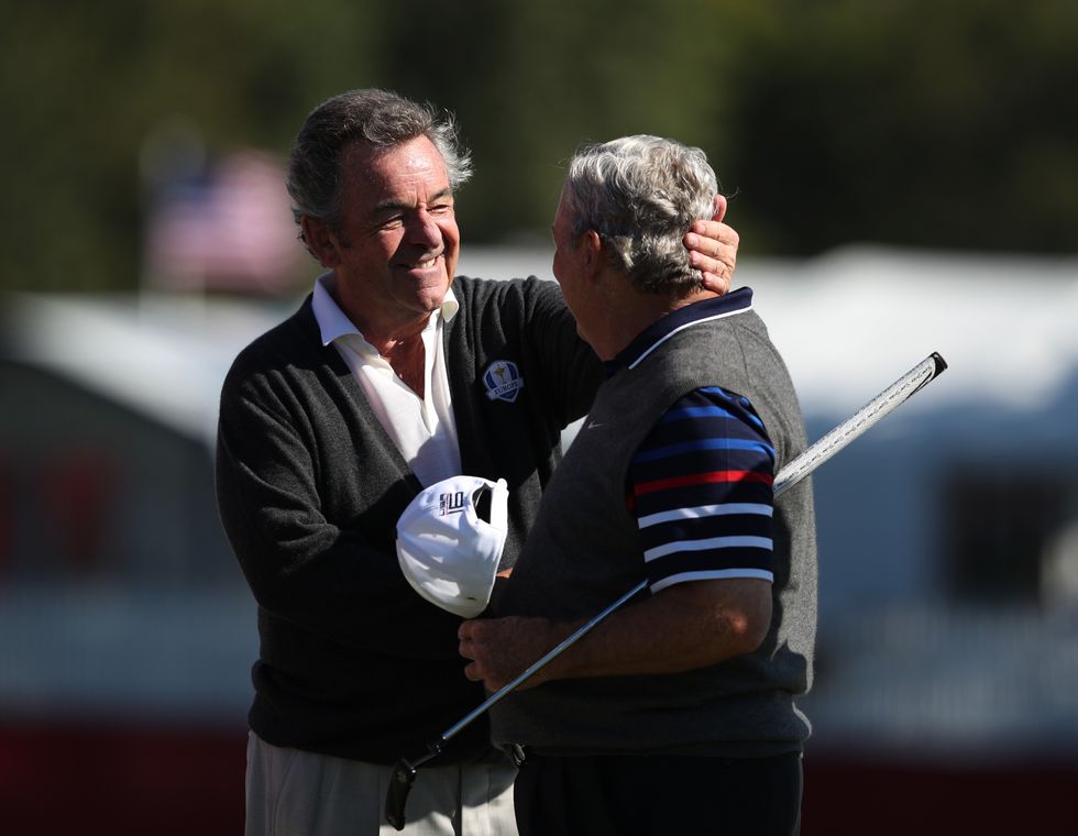 Tony Jacklin is one of Britain's biggest golf legends