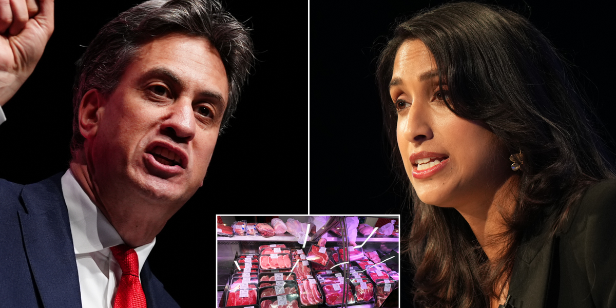 NextImg:Labour risks sparking 'public unrest' by forcing Britons to eat less meat, Tories warn