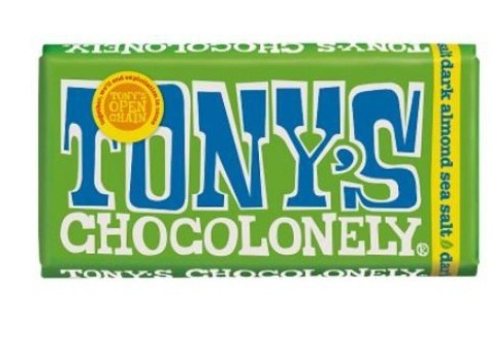 Tony's Chocolonely Dark Almond Sea Salt 180g