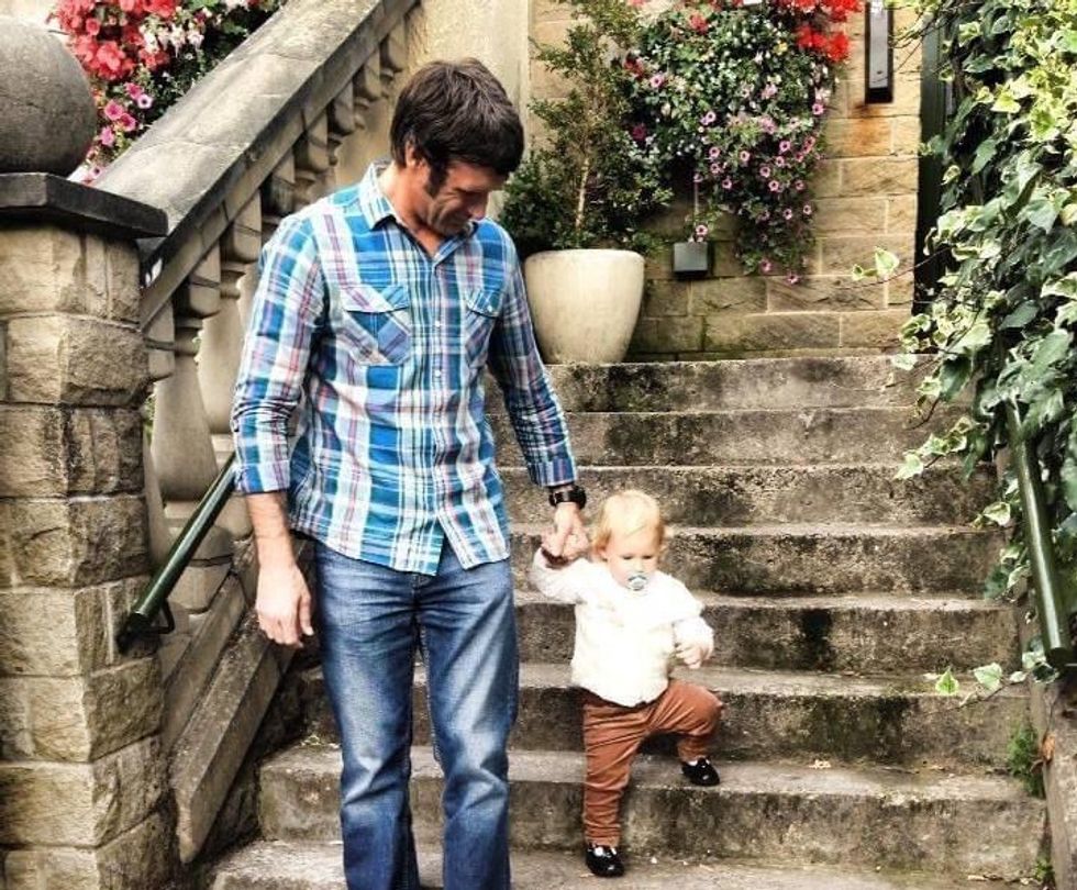 Tony with Lyra