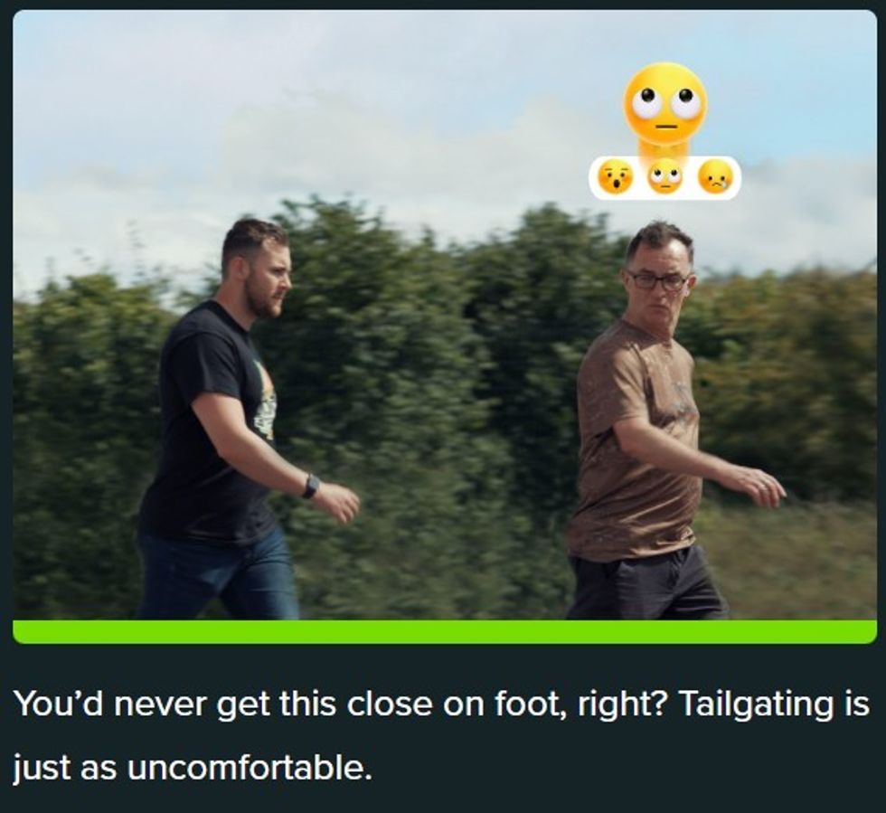 Too Close for Comfort? Stay Safe, Stay Back - a new campaign from National Highways to target tailgating