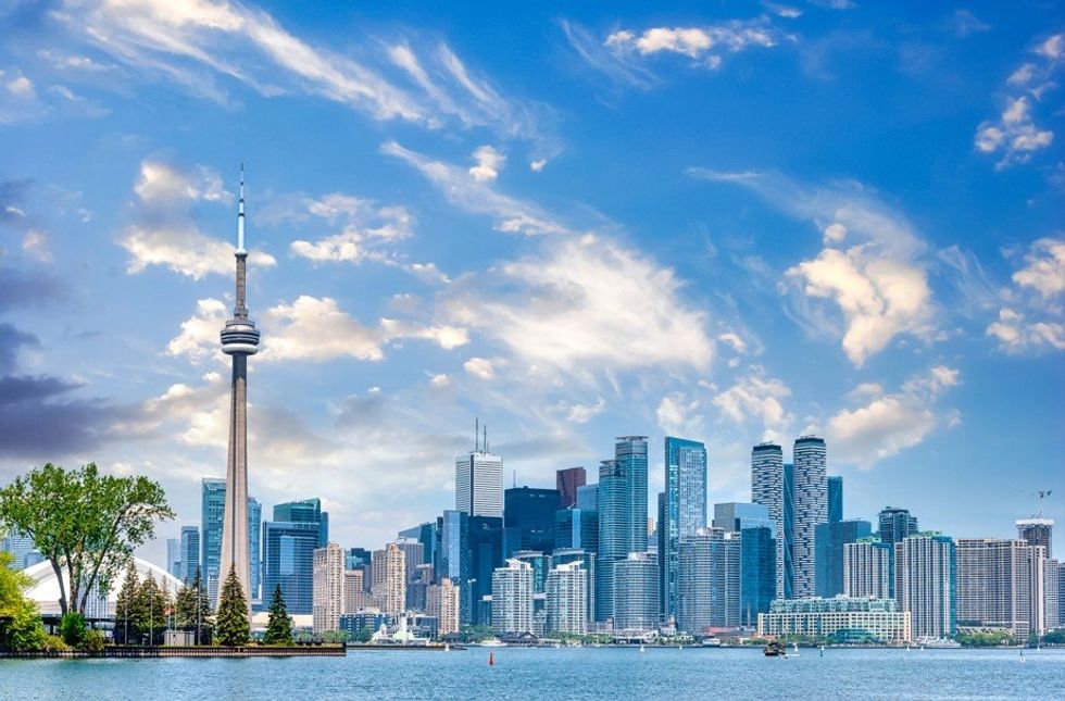 Toronto skyline, Canada