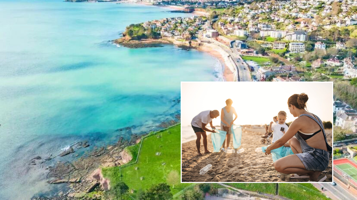 Torquay / family on beach