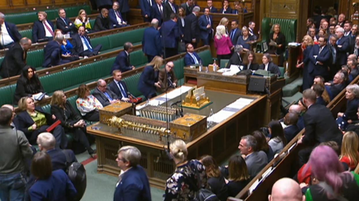Tory and SNP MPs have stormed out of the House of Commons