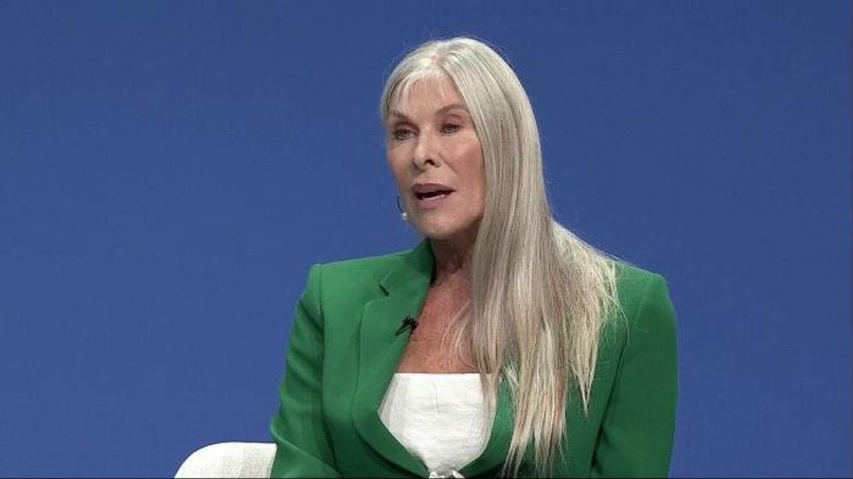 Tory conference chaos as trans activist heckles ex-Olympian during gender debate: 'You're taking away fair sport!'