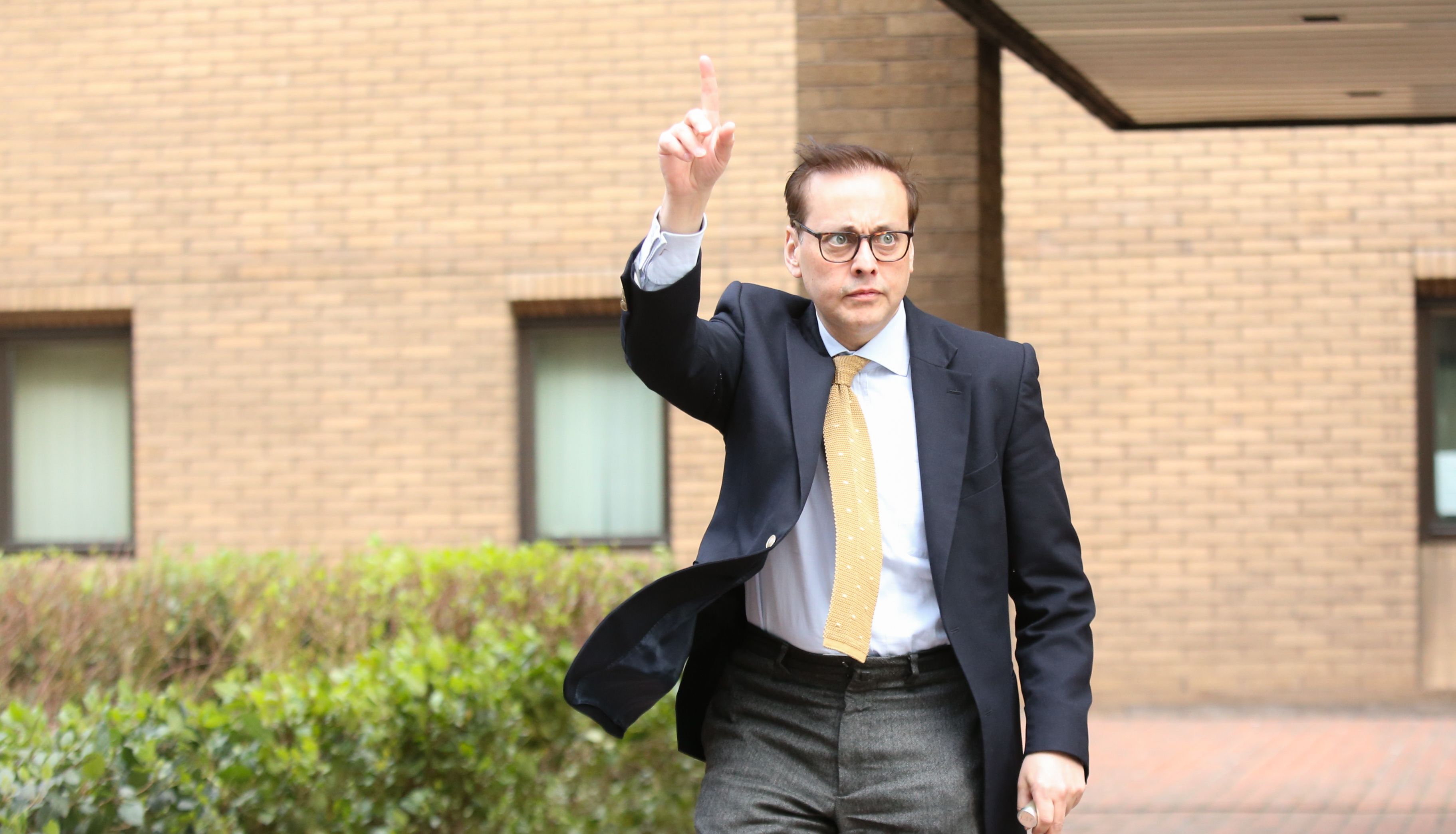 Tory MP Imran Ahmad Khan leaves Southwark Crown Court, London, where he is charged with a single count of sexual assault against a 15-year-old boy in 2008. Picture date: Thursday April 7, 2022. The 48-year-old, who was elected as the MP for Wakefield in West Yorkshire in 2019, denies sexually assaulting the teenager in a bunkbed at a house in Staffordshire in January 2008. See PA story COURTS Khan. Photo credit should read: James Manning/PA Wire