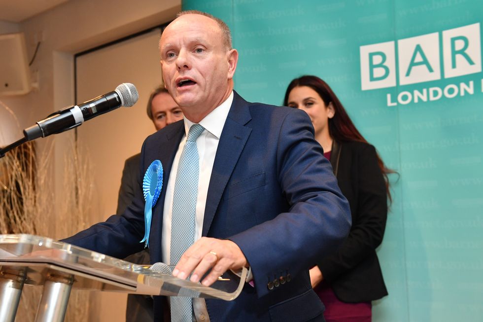 Tory MP Mike Freer is standing down at the next general election following an arson attack