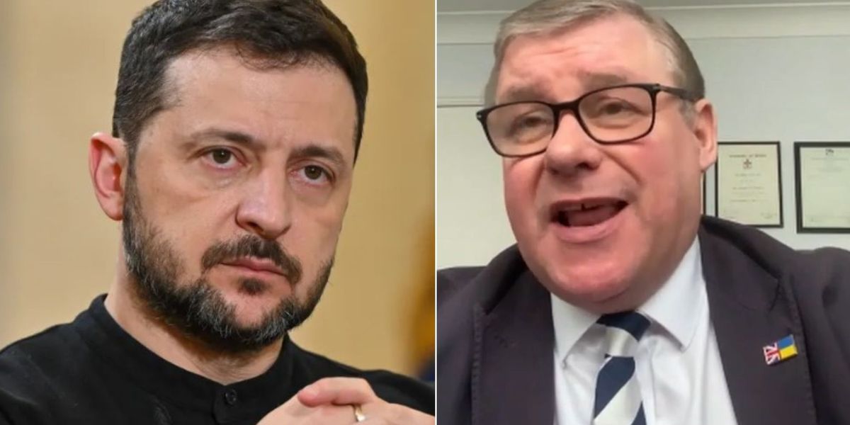 NextImg:Tory MP slams Putin as 'barbarian' and declares Zelensky 'hero' ahead of crucial Ukrainian peace talks
