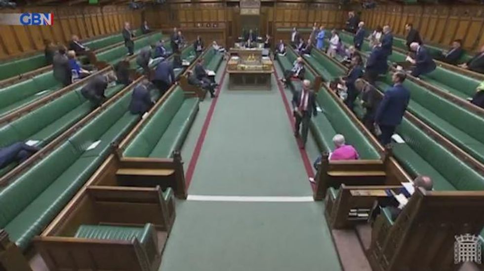 MP waves Nokia phone in Commons as he claims Nadhim Zahawi is ignoring his messages