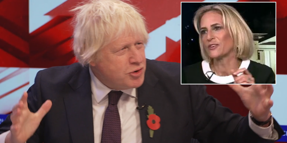 NextImg:Boris Johnson takes aim at Emily Maitlis after on-air 'breakdown' over Donald Trump