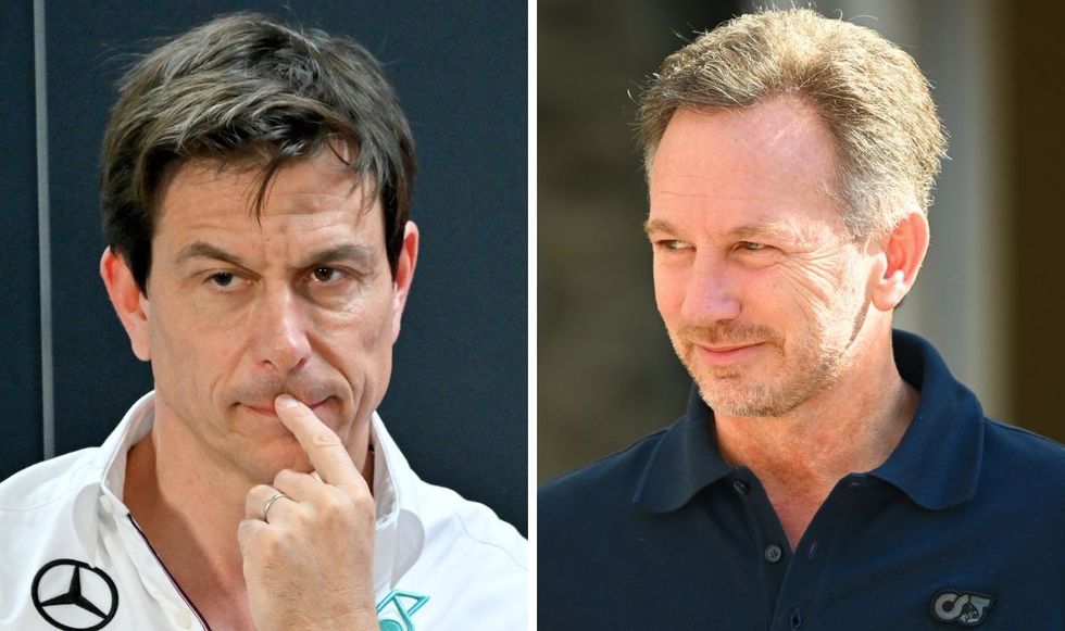 Toto Wolff and Christian Horner