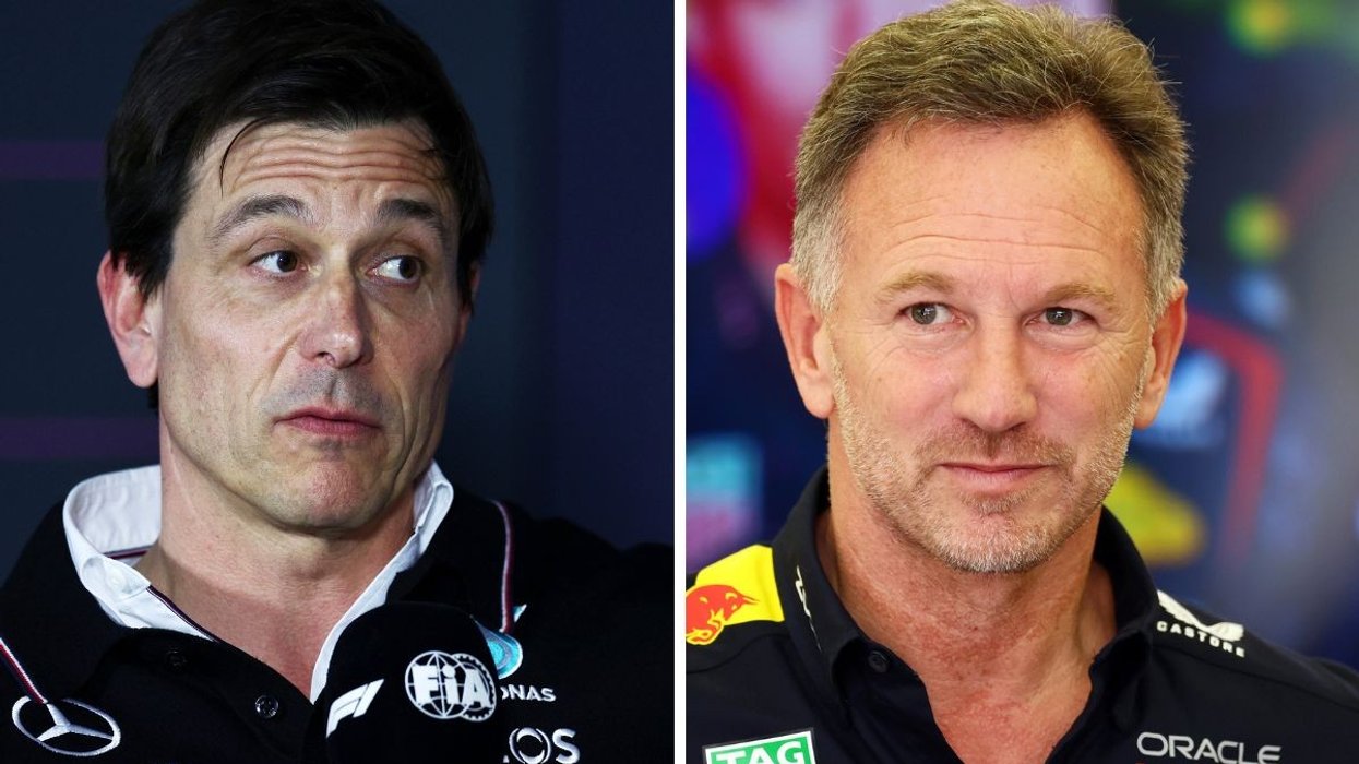Toto Wolff Christian Horner