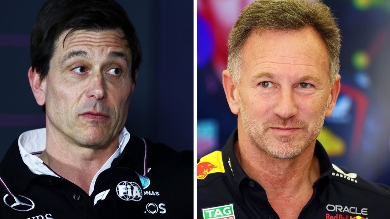 Toto Wolff Christian Horner