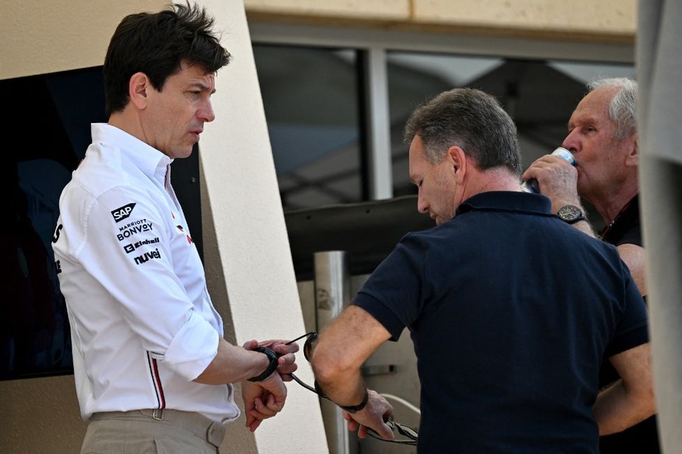 Toto Wolff Christian Horner