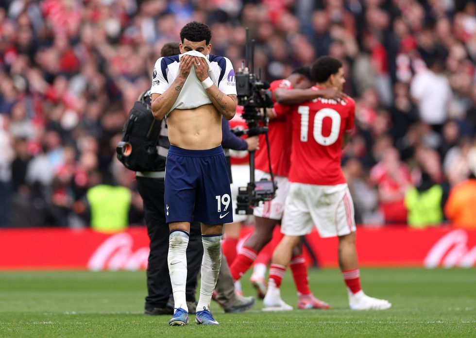 Tottenham are in serious danger of relegation after a damaging defeat to Forest