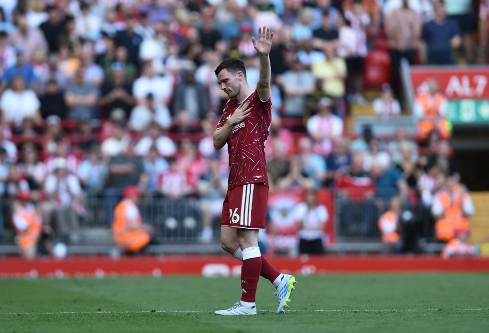 Tottenham are set to swoop in on Andy Robertson, who spent nine years at Liverpool