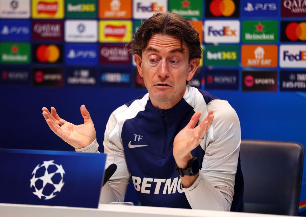 Tottenham boss Thomas Frank has insisted he has the club's backing