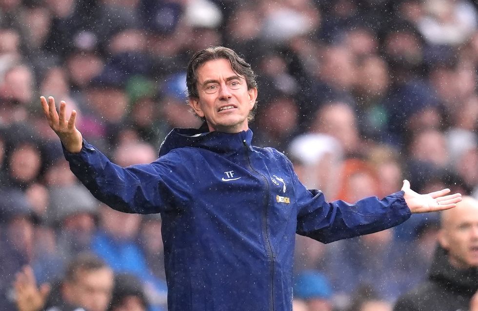 Tottenham Hotspur manager Thomas Frank says Micky van de Ven and Djed Spence have apologised after appearing to ignore him at full time during the 1\u20130 defeat to Chelsea, an incident that drew anger from supporters who branded their behaviour \u201cdisrespectful"