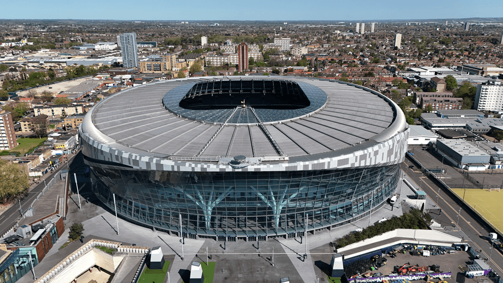 Tottenham were also punished by UEFA as the club made a statement