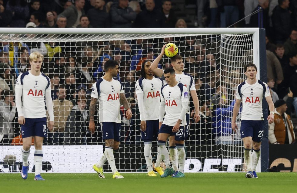 Tottenham were beaten 2-1 by West Ham on Saturday at home after a last-gasp goal