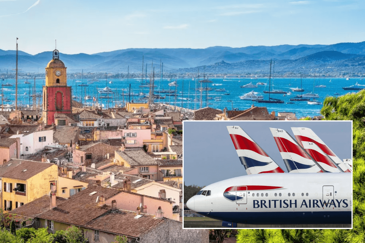 Toulon Saint-Tropez / British Airways plane
