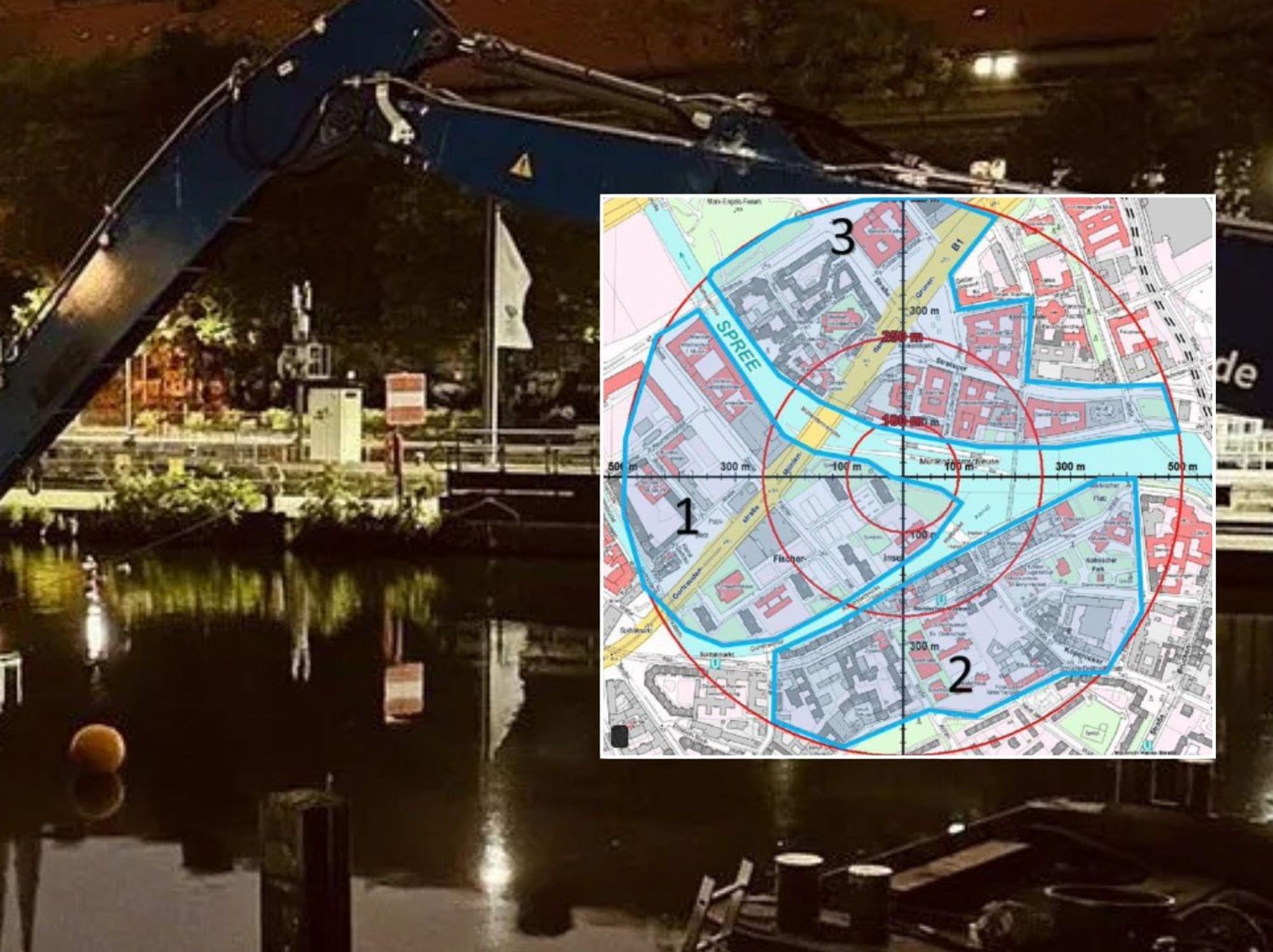 Tourist area evacuated in Berlin as nearly 20,000 people in 'mortal danger' after WW2 bombs found