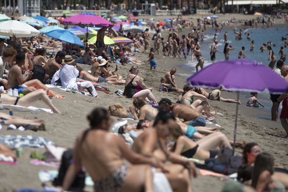 Tourists in Spain