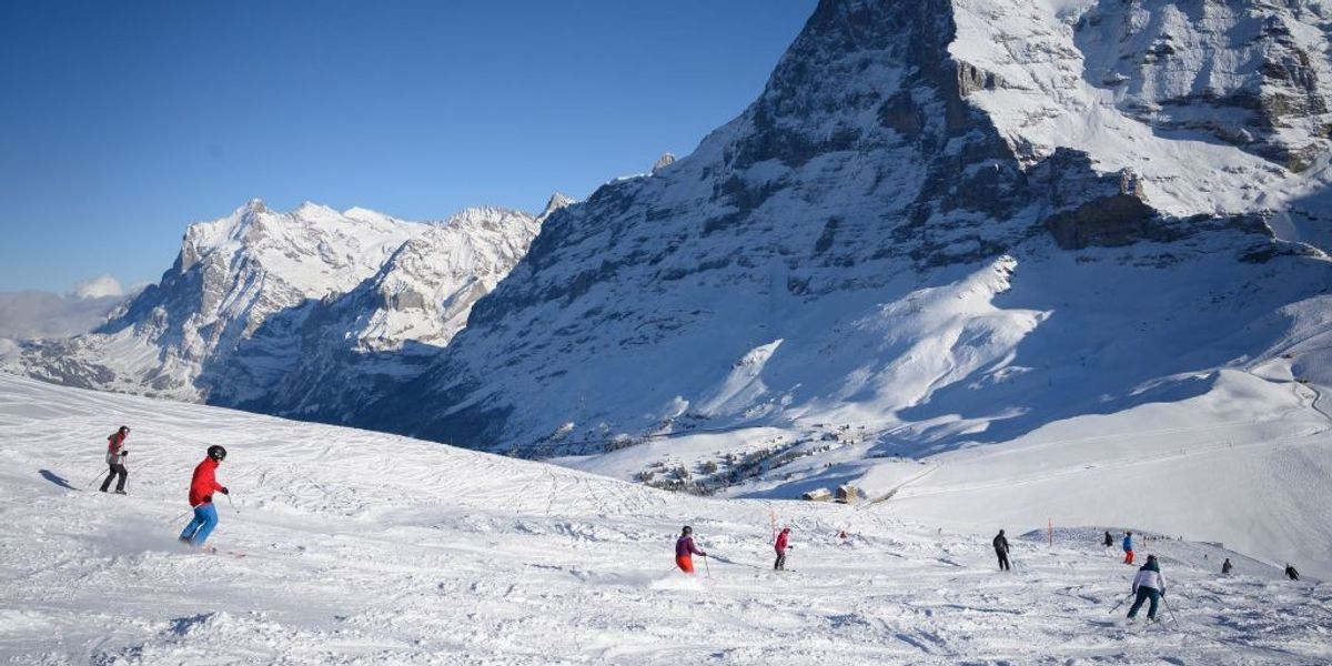 NextImg:British skier dies after losing control on Swiss Alps and crashing into river