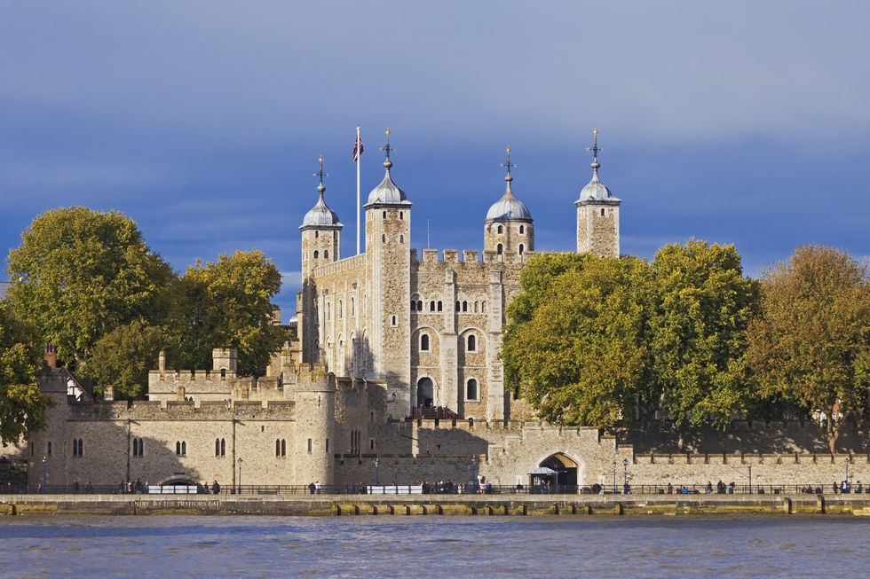 Tower of London by the River Thames