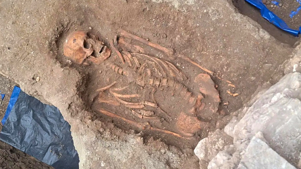 Tower of London skeleton