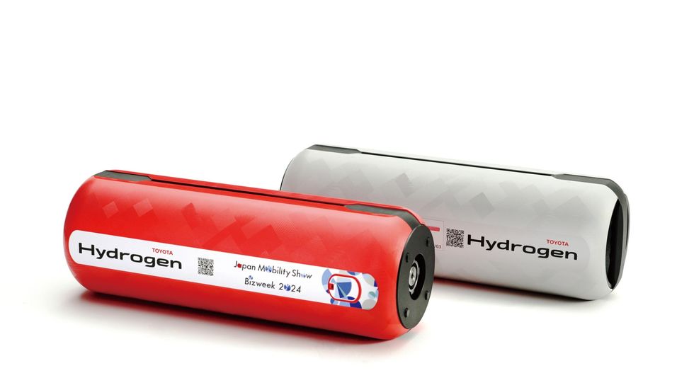 Toyota portable hydrogen cartridges