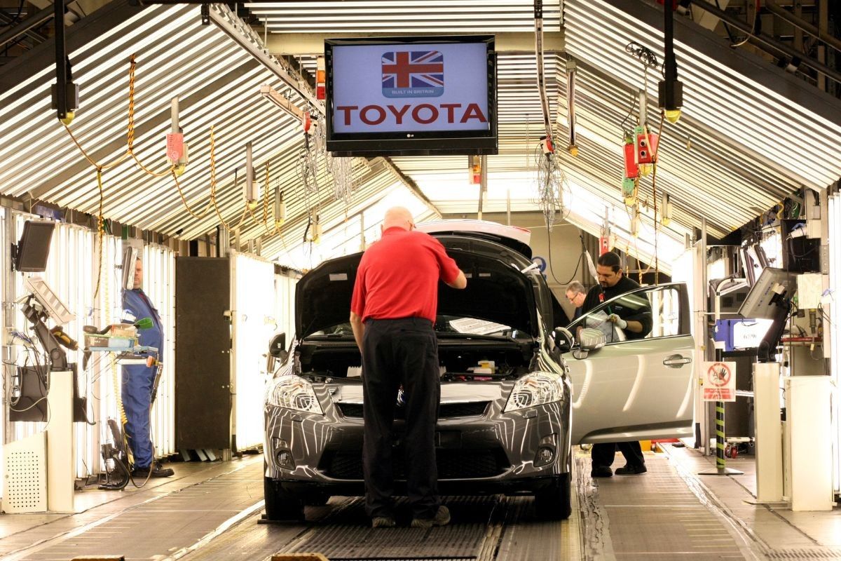 Toyota's Burnaston factory