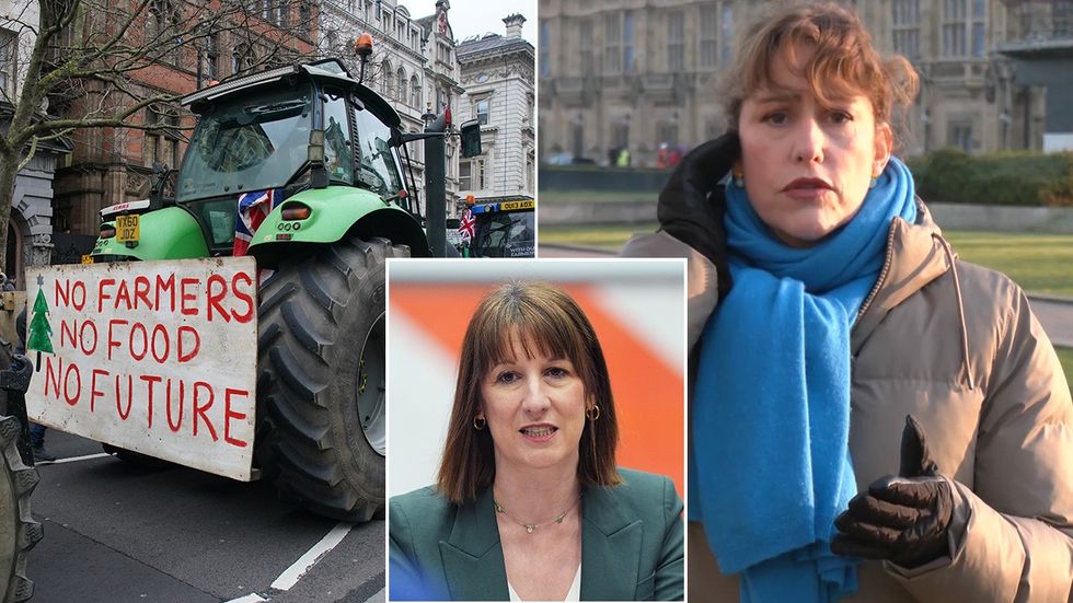 Tractor protest, Rachel Reeves, Victoria Atkins