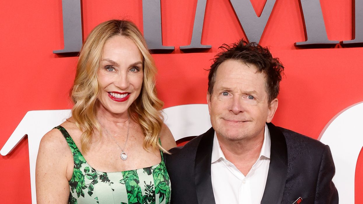 Tracy Pollan and Michael J Fox