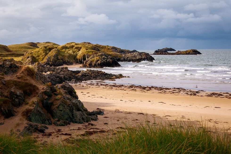 Traeth Llanddwyn, Ynys Llanddwyn, Anglesey, Wales