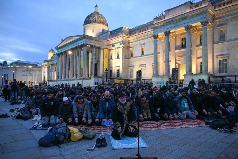 Trafalgar Square iftar