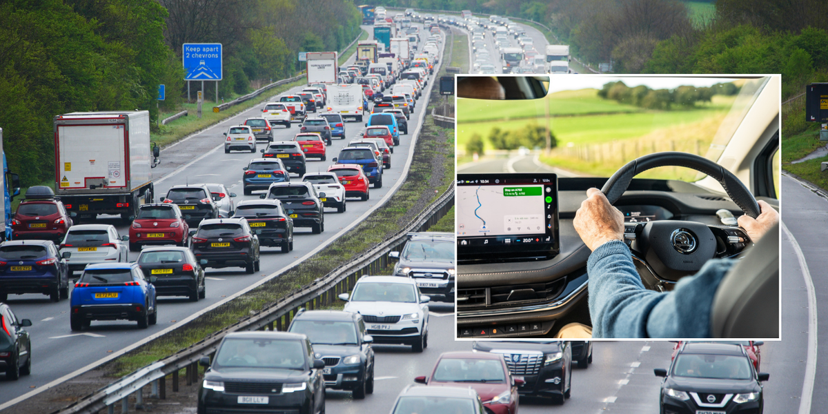 Drivers to brace for major traffic delays within days as Britons hit the road for Christmas Drivers to brace for major traffic delays within days as Britons hit the road for Christmas